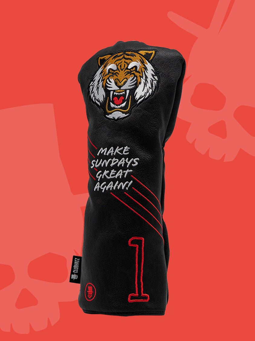 CLUBHATZ Headcover, Driver, The Tiger, golfschläger, headcover cover