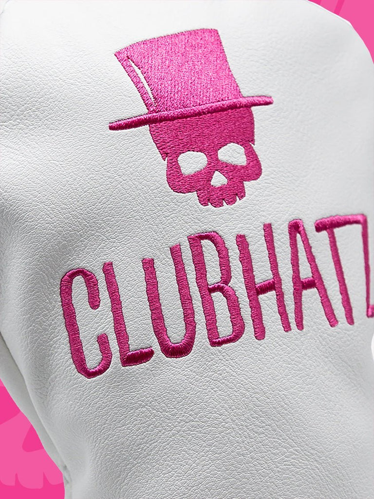 CLUBHATZ - The Classic - Driver White/Pink